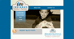 Desktop Screenshot of indianafamilyoffarmers.com